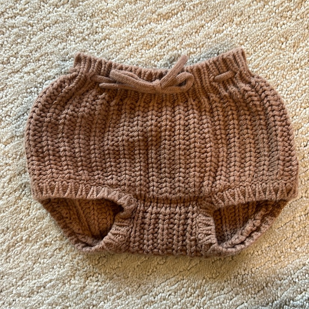 Quincy Mae Crochet Bloomer 6-12 month
